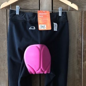 Women’s Padded Cycling Bike Pants, Size Large, NWT
